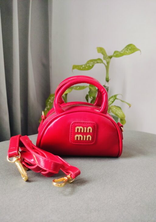 Adda Trendy Cherry Red Mini Handbag