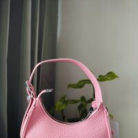 Adda Trendy Pink Textured Shoulder Bag