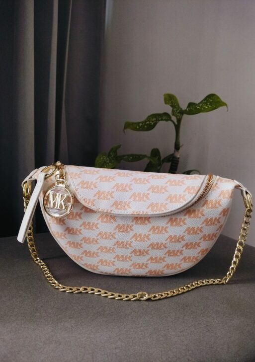 Adda Trendy Half-Moon Monogram Sling Bag